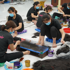 คลื่นธรรมชาติดิบวิกผมเวียดนามผู้ขายวิกผมมนุษย์สีธรรมชาติสําหรับ Wome - Product Image 5