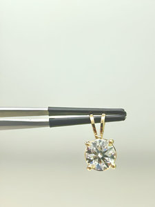 ลดกระหน่ำสร้อยคอทองคำ14K สำหรับทุกเพศดีไซน์สวยพร้อมจี้ดอกไม้ - Product Image 5