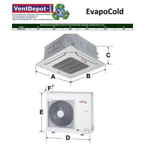 Condizionatore d'Aria Interno Tipo Cassetta, MXPEL-001, 48000 BTU, 4.0T - Product Image 5