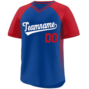 Logotipo de impresión digital Uniforme de béisbol de gran tamaño para adultos Camisetas en blanco Rayas a rayas Transpirable Absorbe la humedad Secado rápido - Product Image 3