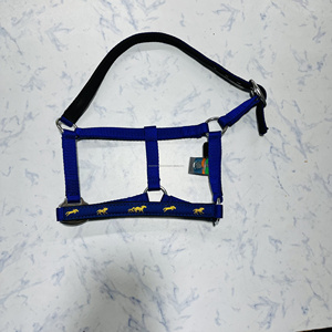 Cabestro de nailon de polipropileno de doble capa de 1 pulgada duradero con accesorios de hierro y relleno suave con cinta de caballo personalizada - Product Image 2