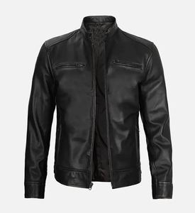 Meilleures ventes Veste d'hiver mince pour hommes Design personnalisé Haut en cuir avec caractéristiques uniques - Product Image 1