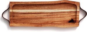 High Quality Stylish Rectangular Wooden <b>Tray</b> with Marble Mosaic Food Serving <b>Tea</b> Breakfast Wedding Home Kitchen Decorative <b>Tray</b> - Product Image 3