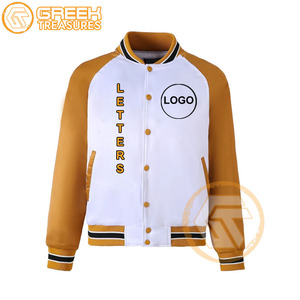 Veste universitaire brodée en satin Alpha personnalisée vêtements grecs respirants de haute qualité Phi hommes vente en gros de tissu imprimé - Product Image 1
