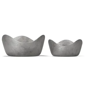 Classical Design Customized Modern Wholesale Colors Designer Kitchen Hand Made Fancy Metal Large <b>Enamel</b> Brass New Fruit <b>Bowl</b> - Product Image 3