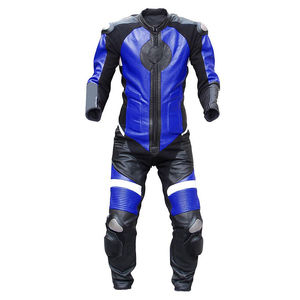 Combinaison de course en cuir pour moto, OEM, vente en gros, personnalisée, protection professionnelle, coupe-vent, vêtements de motard d'été - Product Image 2