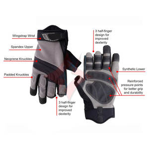 Gants de navigation FLASH GEAR, construction en néoprène, à enfiler, antidérapants, extensibles, pour une dextérité maximale de 3 doigts améliorée - Product Image 4