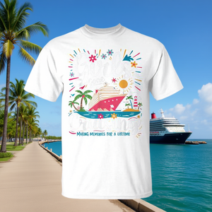 T-shirt Girls Gone Cruising per esperienze di crociera memorabili - Regalo promozionale personalizzabile per ricordi che dureranno L'ARNOCCIO DELLA VITA - Product Image 3