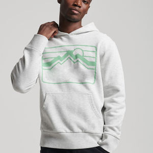 Grueso Liso Hombres Oversize Impresión personalizada Bordado Alta calidad Vintage Venta al por mayor Diseño Sudadera Sudaderas con capucha para hombres - Product Image 4