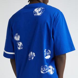 เสื้อยืดผู้ชายน้ำหนักเบาแห้งเร็วออกแบบแฟชั่นใหม่ผ้าถักสไตล์ทางการ - Product Image 2