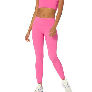 Legging de Yoga de haute qualité pour femmes taille croisée pantalon sans couture avec poches Gym Fitness course entraînement XL taille ODM approvisionnement - Product Image 1