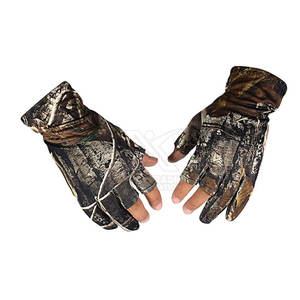 Guantes de caza de dedo completo clásicos para hombre, fabricación de Pakistán, diseño de cuero personalizado ligero - Product Image 1
