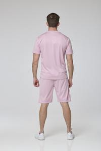 Ropa deportiva de alta calidad para hombre, conjunto doble, precio al por mayor, conjuntos gemelos personalizados de verano, camiseta de estilo informal de tendencia y conjunto corto - Product Image 5