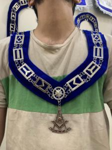 TABLIER DE MAÇON AVEC COLLIER BLEU HOUSE MASTER - Product Image 3