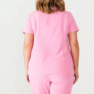 Gommage d'allaitement unisexe de haute qualité XL solide à manches courtes - Product Image 4