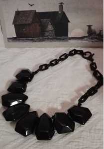 สร้อยคอเรซินเครื่องประดับแฟชั่นสำหรับผู้หญิงจากอินเดียสร้อยคอเรซินทำด้วยมือ - Product Image 3