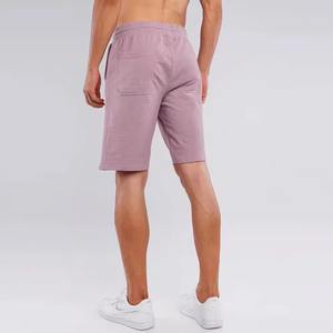 New Sale <b>Men's</b> Cotton Sportswear Casual Fleece Jogger <b>Shorts</b> <b>Zipper</b> <b>Pockets</b> Athletic Workout Gym Sweat <b>Shorts</b> Knitted Canvas - Product Image 2