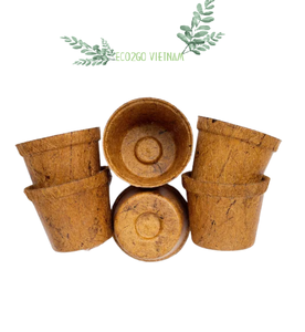 Suministros de jardín Planta de maceta de coco/Maceta de fibra de coco hecha de alta calidad y precio barato por el fabricante Eco2go Vietnam - Product Image 1