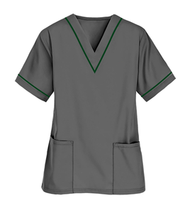 2025 uniformes de enfermería con estilo personalizables de alta calidad nuevo diseño Hospital Scrubs manga corta clínica Scrub Top médico Scrubs - Product Image 4