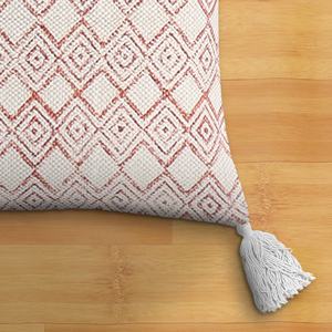 Freeway <b>Pillow</b> Cover Home Decor Geometric Cotton Block Printed Handmade Cushion 100% Cotton Cushion Cover With Unique Style - Product Image 4