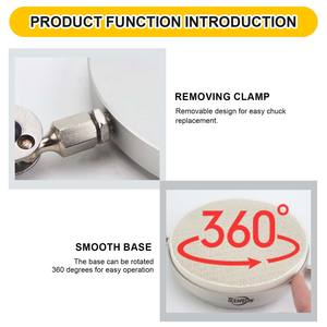 Boasta pequeño accesorio de soldadura de panal giratorio mesa giratoria permanente otra joyería soldador máquina herramienta accesorios Equipo conjunto - Product Image 4