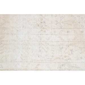 Tapis turc, petit tapis de 1,5 x 2,9 pieds, tapis vintage en laine à pois blancs - Product Image 5