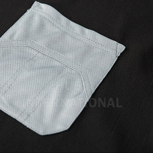 ชุดเสื้อผ้าผู้ชายสไตล์สตรีทลำลองสำหรับฤดูร้อน ปี 2023  โลโก้สั่งทำได้ ระบายอากาศได้ดี แห้งเร็ว น้ำหนักเบา ผ้าฝ้าย 100% ไซส์ใหญ่ - Product Image 3