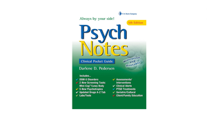Guide de poche clinique PsychNotes 5e édition relié par spirale |   Référence rapide en psychiatrie (Approvisionnement en gros) - Product Image 3