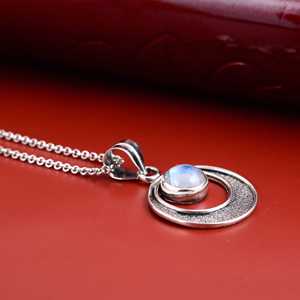 Vente chaude 925 Sterling Silver Photo Pendentif Collier 'Je t'aime pour toujours' en 100 langues Anniversaire Cadeau de mariage pour les filles - Product Image 5