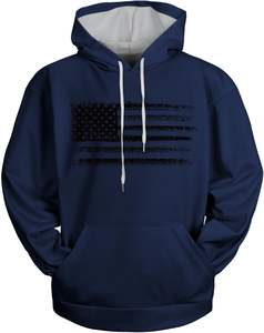 2025 hommes décontracté mode Joker Sublimation pull à capuche meilleure qualité drôle surdimensionné respirant conception solide motif OEM - Product Image 6