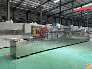 Máquina de Secado de Manzanilla, Máquina de Secado por Microondas de Tipo Túnel con Control PLC - Product Image 5