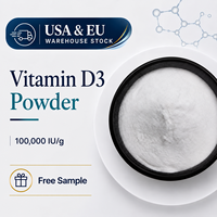 Stock UE : Poudre de Vitamine D3 100 000 UI/g, Cholecalciférol en Poudre de Qualité Alimentaire, Approvisionnement en Vrac pour Compléments Alimentaires