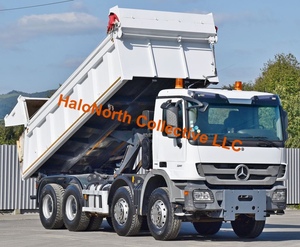Camion benne minier lourd d'occasion Mercedes-Benz Actros 3241 8x4 Euro 2 Diesel, conduite à gauche, modèle 2018 - Product Image 4