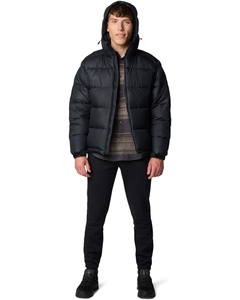 Haute exigence noir imperméable vers le bas capuche doudoune coupe-vent chaud matelassé veste hiver extérieur manteau bulle hommes vestes - Product Image 6