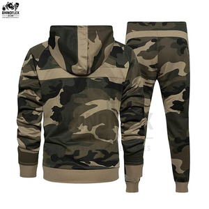 Oem Comfortable Sweat High Quality <b>Camouflage</b> Pullover Tracksuit Cotton Tracksuits For Men Stylish <b>Camouflage</b> Pullover Tracksuit - Product Image 5