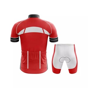 Venta caliente de moda uniforme ropa de ciclismo 100% poliéster de tela de Jersey de ciclismo ropa - Product Image 6