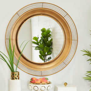 Marque de distributeur personnalisée Miroir décoratif pour la maison en verre à montage mural Style moderne Exportation OEM de l'Inde - Product Image 6