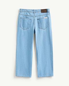 กางเกงยีนส์ลำลองผู้ชาย ทรงตรง ขาครอป ระบายอากาศดี ซักเคมี 3 มิติ สำหรับฤดูใบไม้ร่วง ผลิตในเวียดนาม - Product Image 2