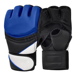 Boxing Gloves with Wrist Wholesale Personalized OEM MMA Gloves Best Selling Mix Fight Leather Universal Another boxer