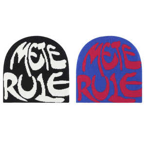 Bonnet surdimensionné tendance en tricot de mohair, logo personnalisé - Product Image 6