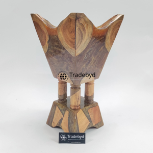 Quemador de Incienso Aromático de Madera de Pino Hecho a Mano Tradebyd, Porta Incienso Árabe Decorativo para Regalo - Product Image 4