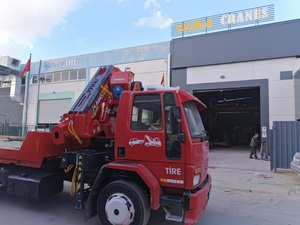 Pumacrane เครนติดรถบรรทุกไฮดรอลิกพับได้7ตันสำหรับเครื่องจักรก่อสร้าง - Product Image 4