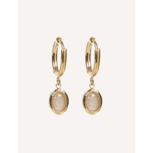 YXQ E384 orecchini in cristallo e acciaio inox acquamarina (G.) Colore - Product Image 2