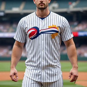 Camisetas de béisbol transpirables sublimadas sólidas | Camisas de manga corta para hombre de diseño personalizado (100% poliéster) - Product Image 1