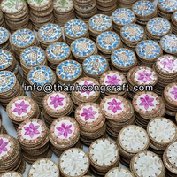 Boîte cadeau en acrylique de haute qualité, vente en gros d'usine, avec compartiments, idéale pour les dattes, les noix et la décoration festive du Ramadan