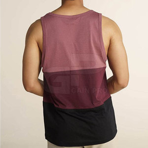 Débardeur sans manches en coton respirant personnalisé OEM pour hommes pour la gym, la course et l'entraînement - Product Image 2