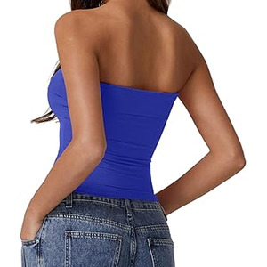 Vêtements de fitness de haute qualité à séchage rapide dernière conception légère meilleure conception confortable femmes débardeur fabriqué par Dressports - Product Image 2