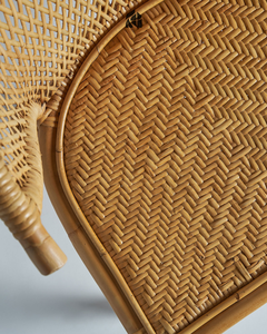 Chaise de salle à manger en rotin, chaise d'appoint en bambou tressé, siège rustique pour la maison, l'appartement, la villa, l'hôtel, le café - Product Image 6
