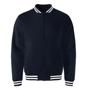 Chaqueta Varsity Personalizada de Último Diseño y Tendencia, para Hombre, Cuerpo de Lana con Mangas de Lana, Fabricante Mayorista de Chaquetas Universitarias de Béisbol - Product Image 5