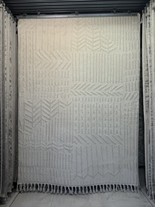 <b>Large</b> Living Room Carpet Goldenmoon Area Rug Soft Heat Set Schling Polyester Practical Rubber Prayer <b>Floor</b> Mat for Home Use - Product Image 5